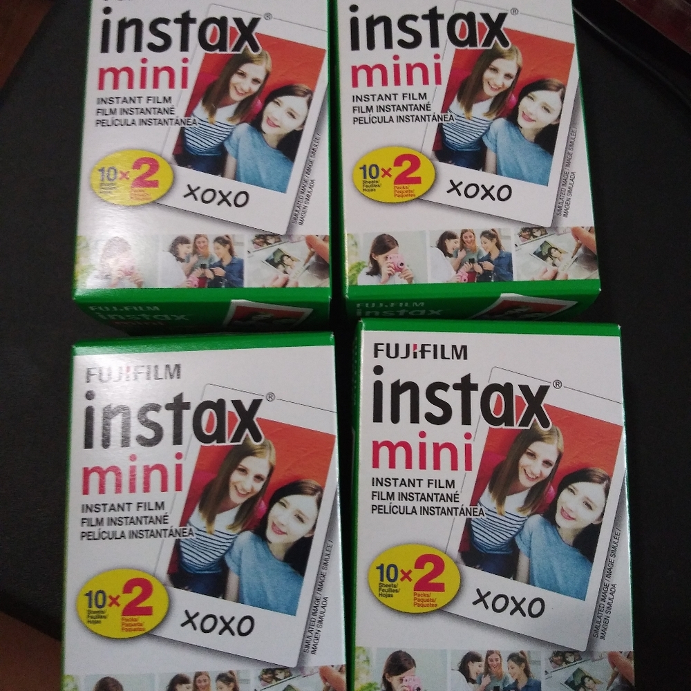4 pks of instax